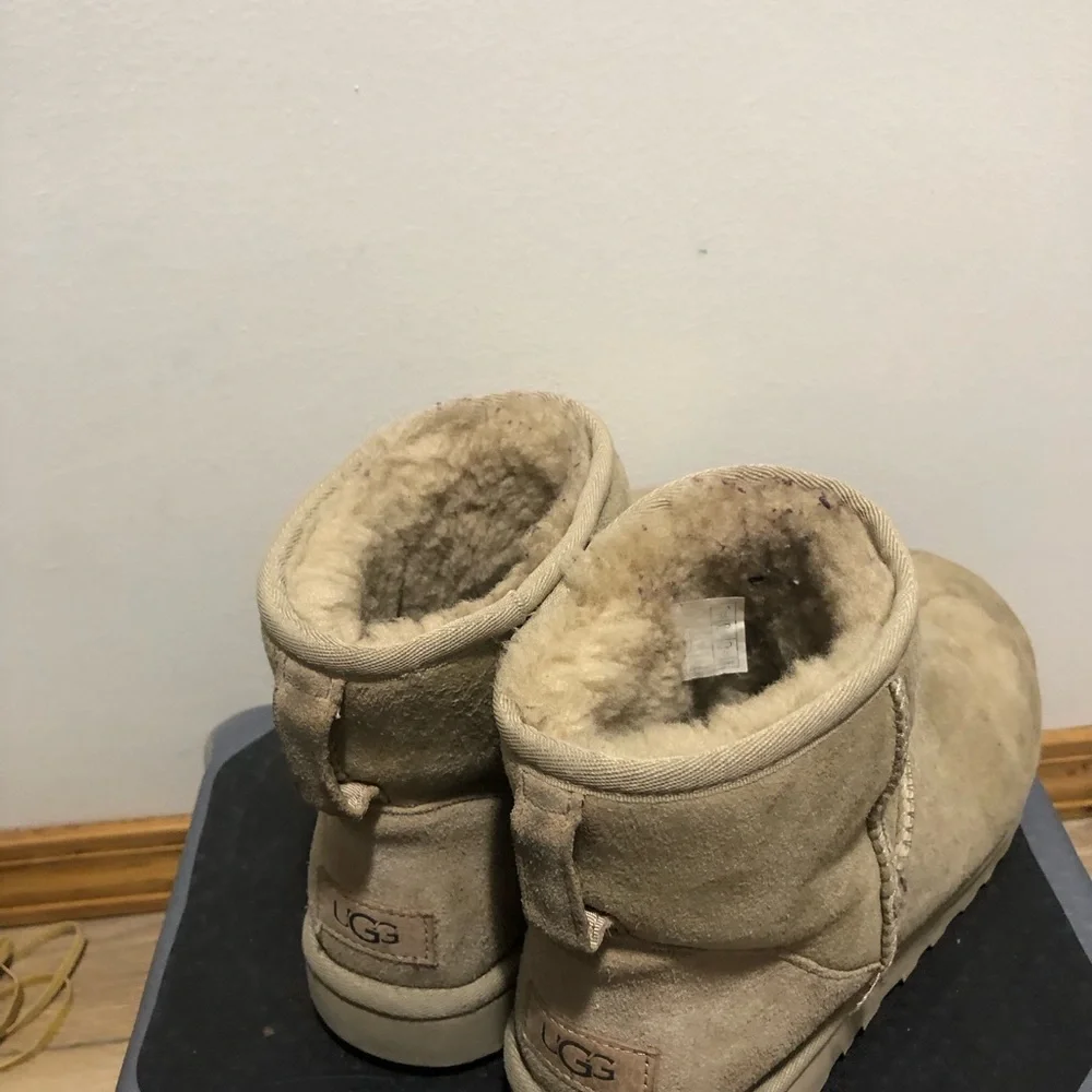 UGG 1016222 Classic Mini II Women's Chestnut Winter Ankle Boots Size 8 - Picture 6 of 14